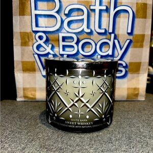 Bath & Body Works Sweet Whiskey 3 Wick Candle
